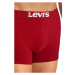 Levi's&reg; MEN SOLID BASIC BOXER 2P Pánske boxerky, červená, veľkosť