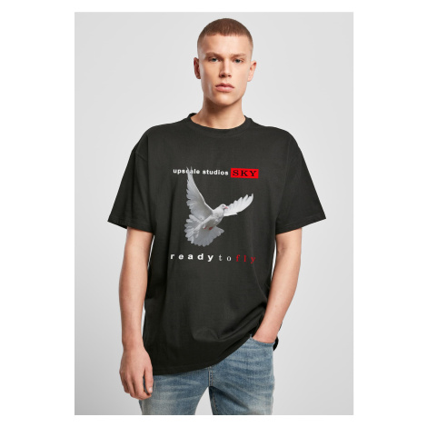 Men's T-shirt Ready to fly black mister tee