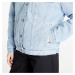 Bunda Urban Classics Ladies Oversized Sherpa Denim Jacket Clearblue Bleached