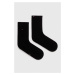 Ponožky Tommy Hilfiger 2-pak dámske, čierna farba