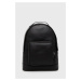 Kožený ruksak Emporio Armani pánsky, čierna farba, veľký, jednofarebný, Y4O334 Y068E