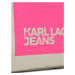 KARL LAGERFELD JEANS Shopper  béžová / eozín