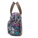 Kono crossbody taška Multipocket Flower - navy