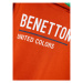 United Colors Of Benetton Mikina 3BC1C202C Červená Regular Fit