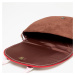 adidas Trefoil Monogram Jacquard Suede Satchel Bag Wonder Taupe/ Preloved Brown/ Better Scarlet