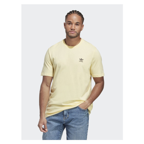 Adidas Tričko Trefoil Essentials T-Shirt IA4867 Žltá Regular Fit