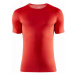 Craft NANOWEIGHT SS Pánske funkčné tričko, červená, veľkosť