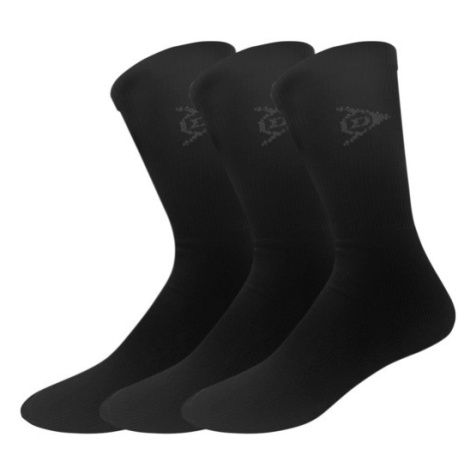 DUNLOP Dámske/Pánske športové ponožky, 3 páry (čierna)