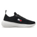 Tommy Jeans Sneakersy Tjw Knit Runner EN0EN02564 Čierna