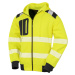 Result Unisex recyklovaná bezpečnostná mikina R503X Fluorescent Yellow