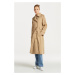 KABÁT GANT TRENCH COAT DARK KHAKI