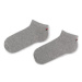Fila Súprava 3 párov kotníkových ponožiek unisex Calza F9100 Sivá