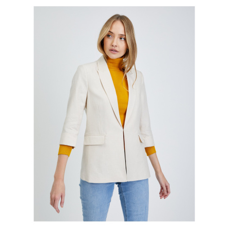 Beige Linen Jacket ORSAY - Women