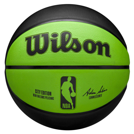 Wilson 2023 NBA Team City Edition New Orleans Pelicans Size - Unisex - Lopta Wilson - Zelené - W