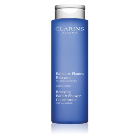 Clarins Relax Bath & Shower Concentrate sprchový a kúpeľový gél s esenciálnymi olejmi