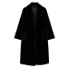 Pull&Bear Zimný kabát  čierna