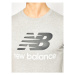 New Balance Tričko Essential Logo MT01575 Sivá Athletic Fit