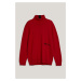 Sveter Karl Lagerfeld Jeans Klj Lightweight Turtleneck Jester Red