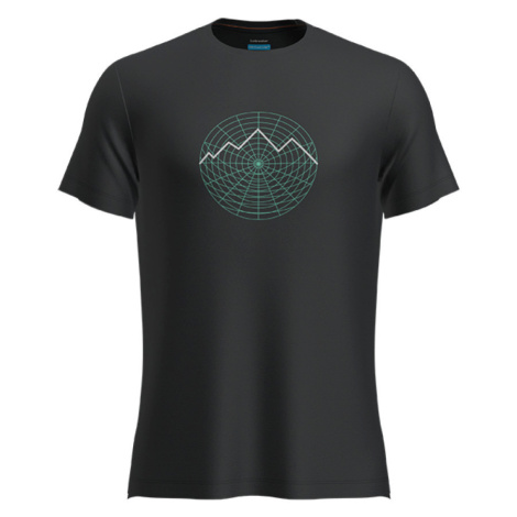 Pánske funkčné tričko Icebreaker Men Merino 125 Cool-Lite™ Sphere III SS Tee Vision Grid Icebreaker Merino