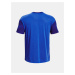 Modré pánske vzorované športové tričko Under Armour