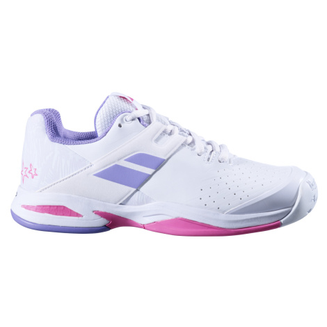 Babolat Propulse All Court Junior Girl White/Lavender EUR 39 Children's Tennis Shoes