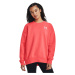 Mikina Under Armour Essential Flc Os Crew Venom Red