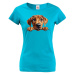 Dámské tričko s potlačou Rhodéský ridgeback  - tričko pre milovníkov psov