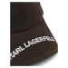 Karl Lagerfeld Čiapka  čierna / biela