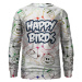 Bittersweet Paris Unisex's Happy Birds Sweater S-Pc Bsp300