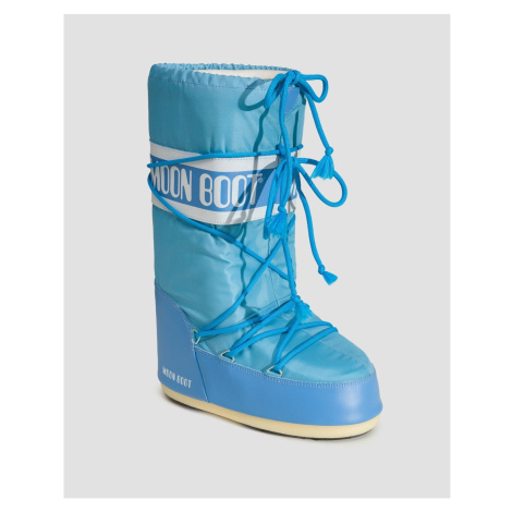 Dámske Snehule Moon Boot Icon Nylon Modré