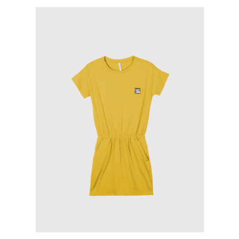 Coccodrillo Každodenné šaty WC2129201EVG Žltá Regular Fit