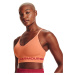 Podprsenka Under Armour Seamless Low Long Bra Orange