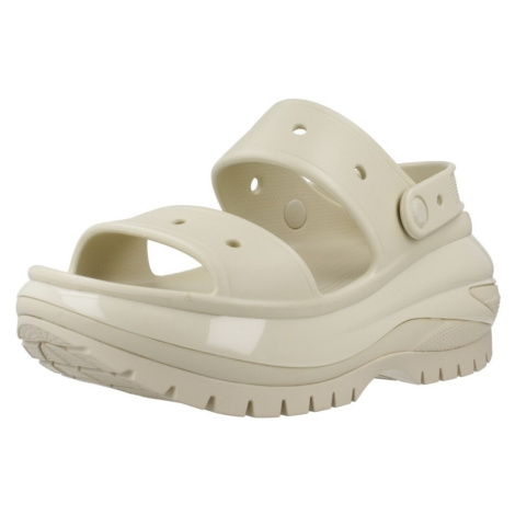 Crocs  CLASSIC MEGA CRUSH SANDAL  Žabky Béžová