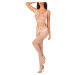 Obsessive Bodystocking G330 Farba: Biela