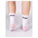 Yoclub Dámske športové ponožky SKA-0099K-A200 White