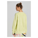 MIKINA GANT REL SUNFADED C-NECK SWEAT PASTEL LIME