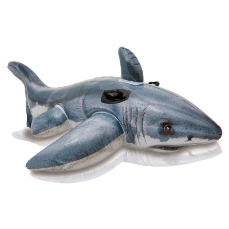 Nafukovací žralok Intex White Shark RideOn 57525NP Farba: sivá