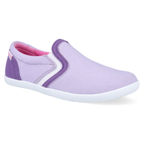 Barefoot detské slip-on tenisky Xero shoes - Dillon Canvas Orchid Petal fialové