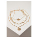 Ocean Layering Necklace - Gold Color