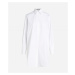 Košeľa Karl Lagerfeld Ikonik Rhinestone Tunic White