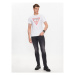 Guess Tričko M2YI71 I3Z14 Biela Slim Fit