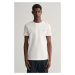 TRIČKO GANT SLIM PIQUE SS T-SHIRT EGGSHELL