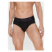 Calvin Klein Underwear Súprava 2 kusov slipov 000NB2598A Čierna