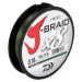 Daiwa splietaná šnúra j-braid dark green 300 m-priemer  0,35 mm / nosnosť 36 kg