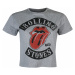 Tričko metal ROCK OFF Rolling Stones Tour 78 Lady GREY Čierna