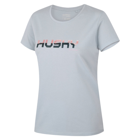 Women's cotton T-shirt HUSKY Tee Wild L light grey