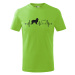 Detské tričko Border kolie tep - darček pre milovníkov psov