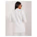 Biele elegantné dámske sako TW-ZT-BI-24155a.01X-white