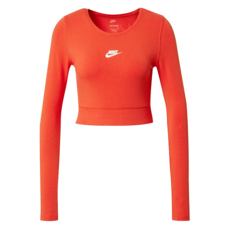 Nike Sportswear Tričko 'Emea'  oranžová / biela