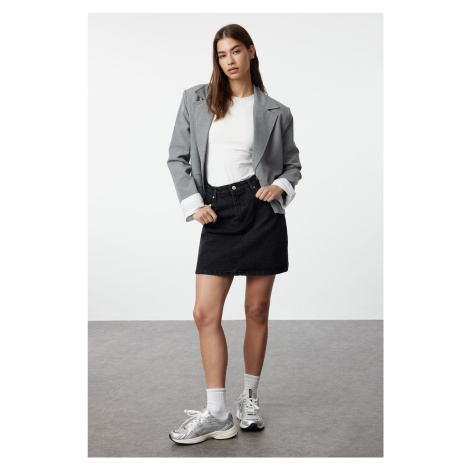 Rifľové sukne Trendyol